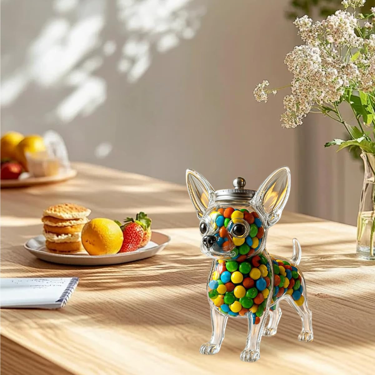 Chihuahua Shaped Container Fre - огляд і ціна Food Storage Set Glass