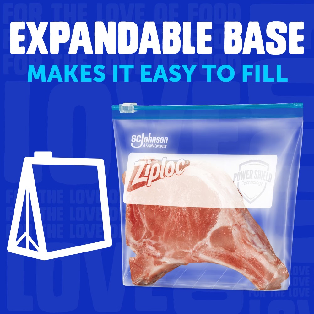 Ziploc Brand Slider Freezer Ba - огляд і ціна Food Storage Ziploc