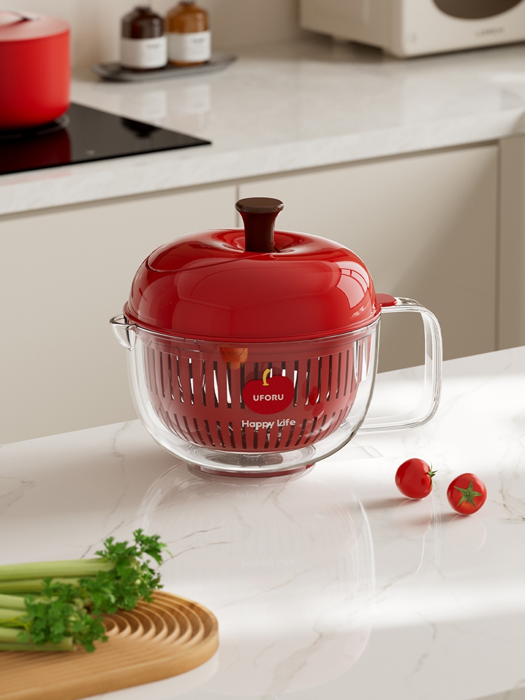 Joined Large Salad Spinner wit - огляд і ціна Xxl Food Storage Container