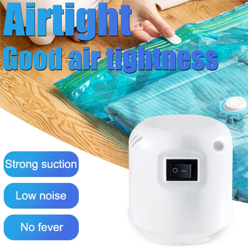 Electric Air Pump Portable Vac - огляд і ціна Food Storage Bag Organizer
