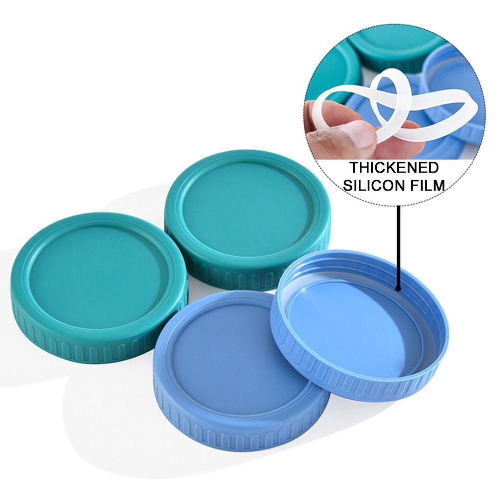 1pc 70mm/86mm Reusable Plastic - огляд і ціна Food Storage Jars With Lids