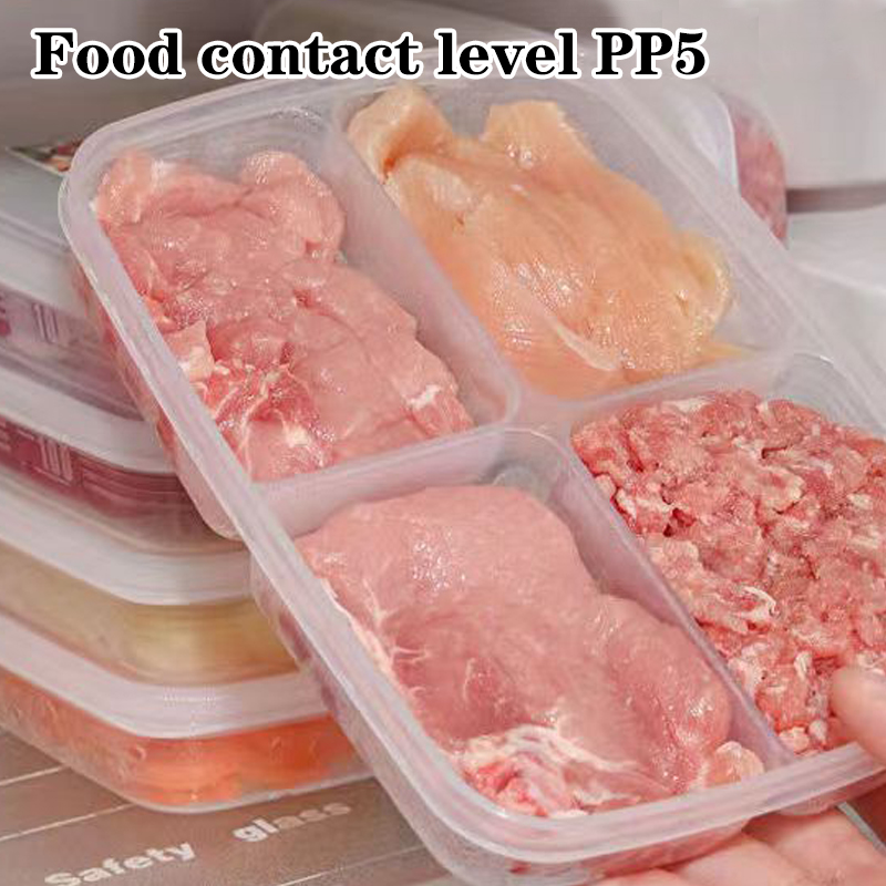 New【4 Grids Plastic Storage Bo - огляд і ціна Food Storage Meals