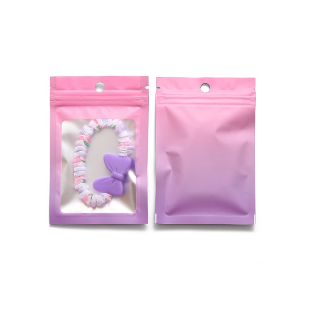 50pcs Gradient Bags Resealable - огляд і ціна Food Storage Mylar Bags