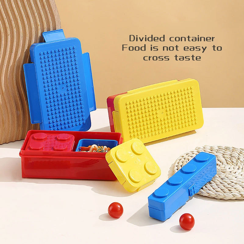 Building Block Lunch Box Color - огляд і ціна Food Storage Building