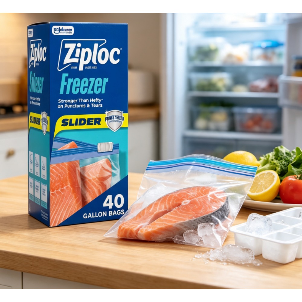 Ziploc Brand Slider Gallon Fre - огляд і ціна Food Storage Ziploc