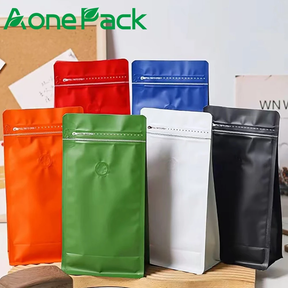 50pcs Food Grade Matt Orange A - огляд і ціна Food Storage Mylar Bags