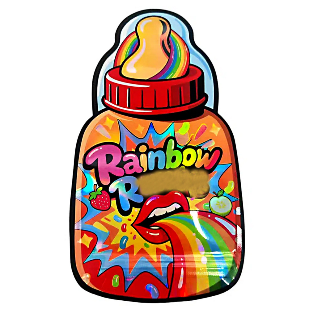 3.5G Bottle Shaped Empty Irreg - огляд і ціна Food Storage Mylar Bags