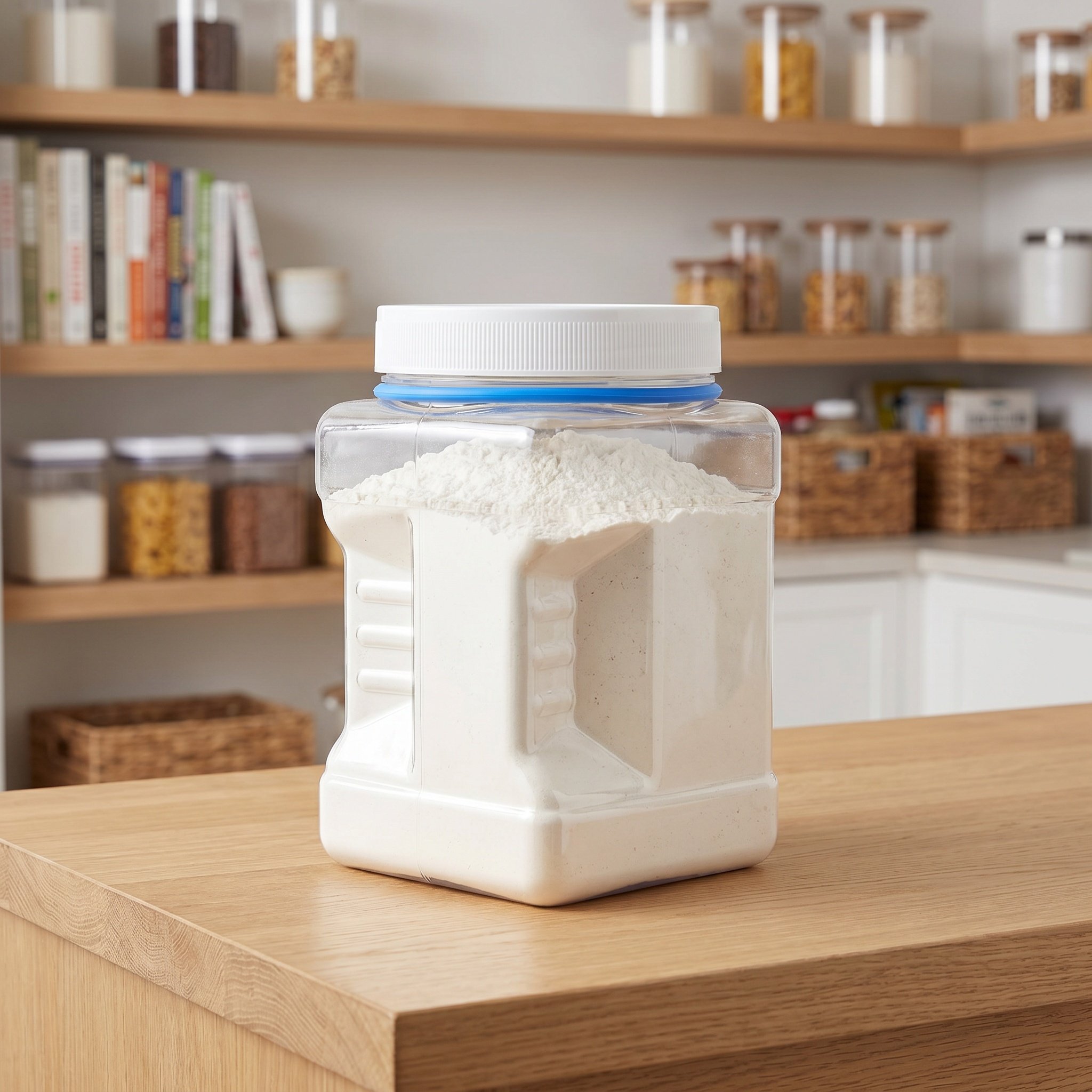 6Pcs Clear Square Airtight Sto - огляд і ціна Food Storage Jars Airtight