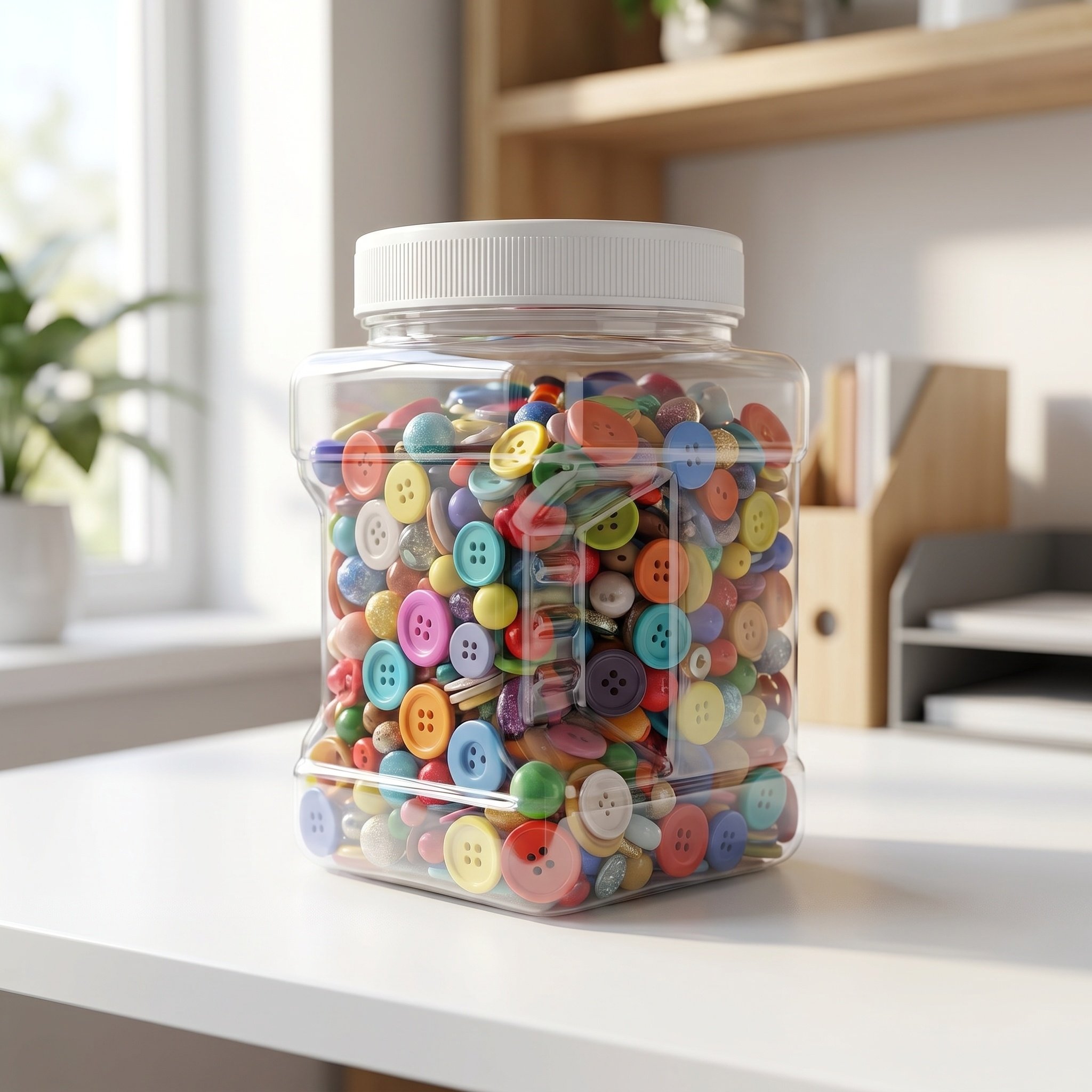 6Pcs Clear Square Airtight Sto - огляд і ціна Food Storage Jars Airtight