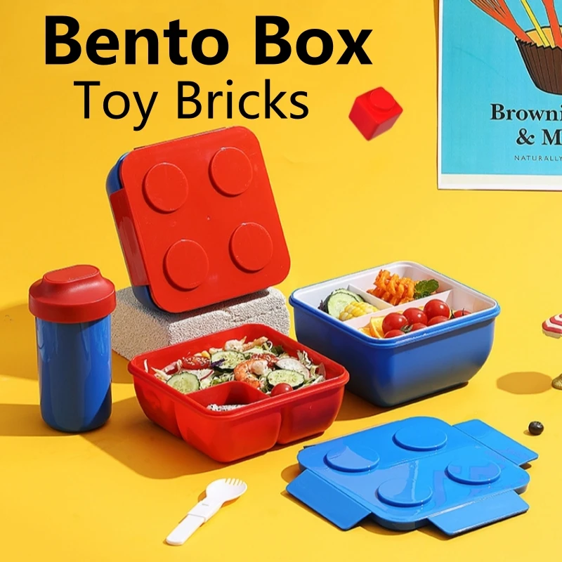 Lunch Box DIY Building Block P - огляд і ціна Food Storage Building