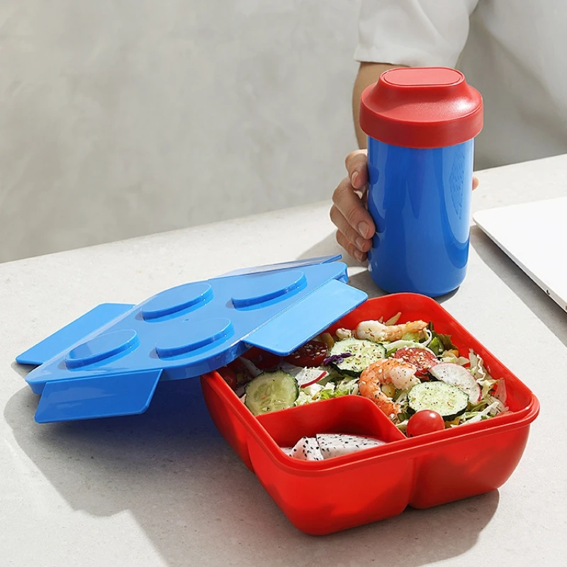 Lunch Box DIY Building Block P - огляд і ціна Food Storage Building