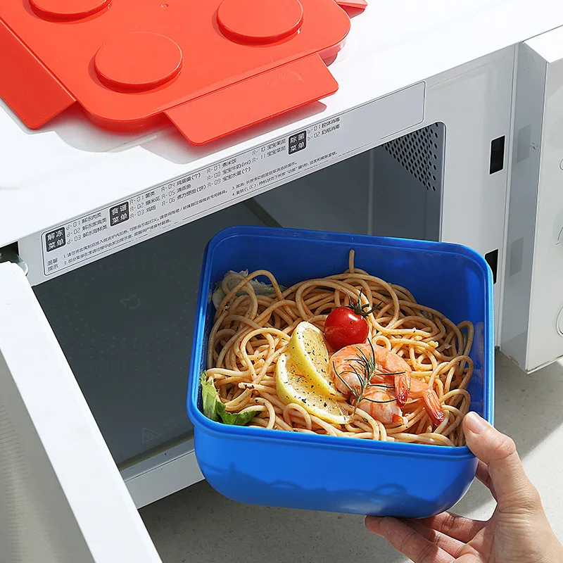 Lunch Box DIY Building Block P - огляд і ціна Food Storage Building