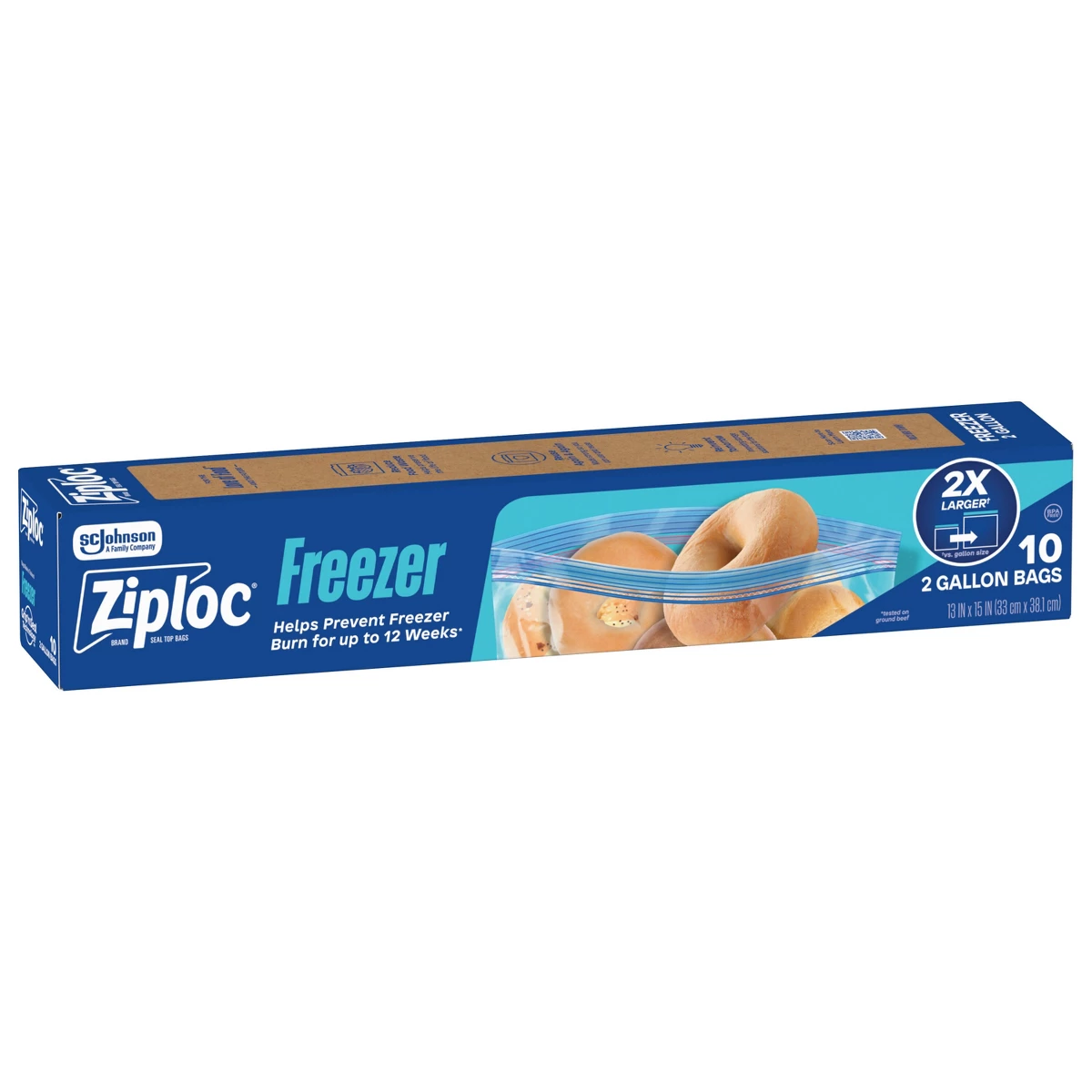 Ziploc Two Gallon Freezer Bags - огляд і ціна Food Storage Ziploc