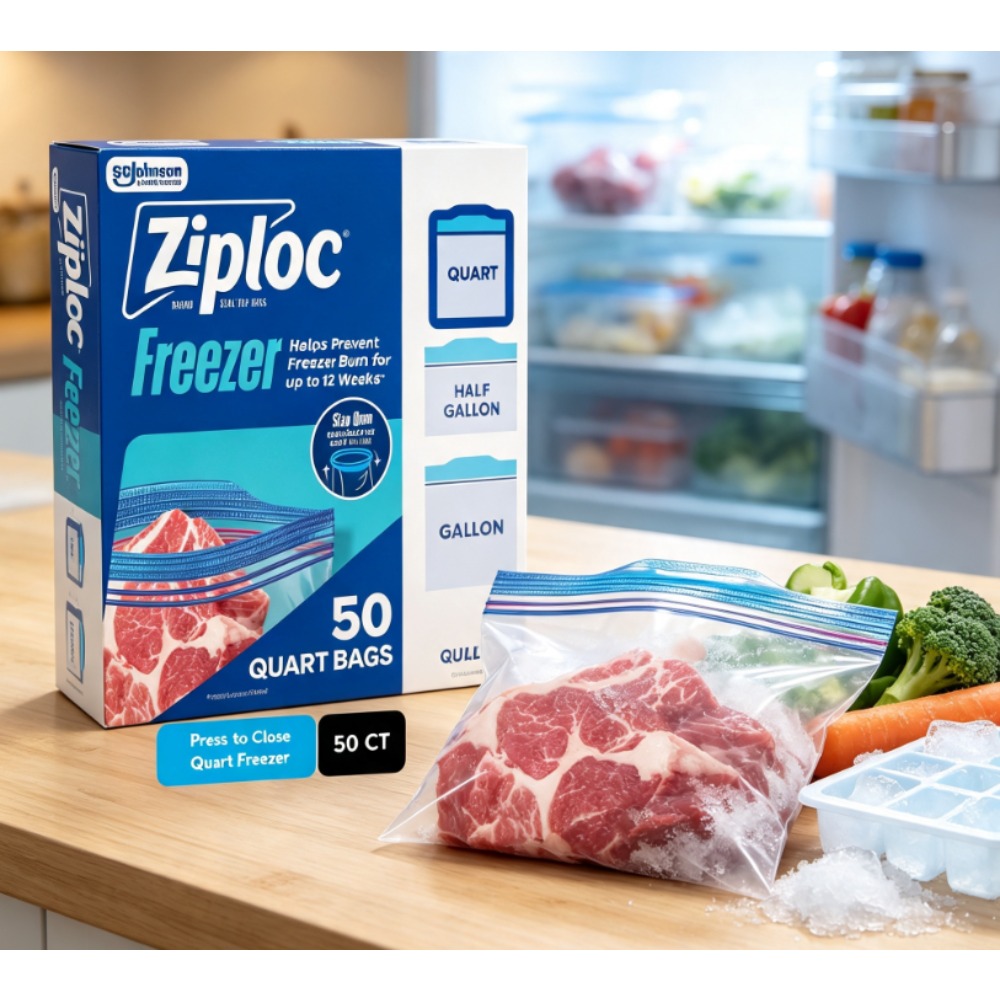 Ziploc Brand Freezer Food Stor - огляд і ціна Food Storage Ziploc