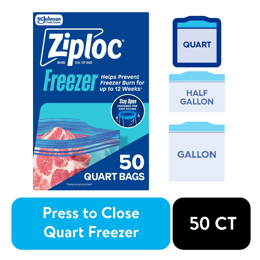 Ziploc Brand Freezer Food Stor - огляд і ціна Food Storage Ziploc