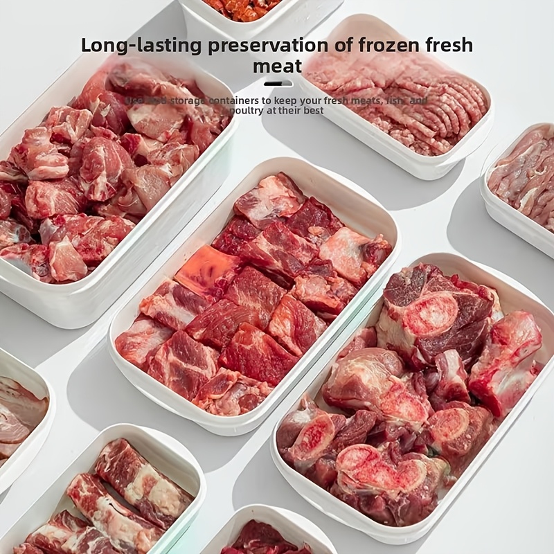10Pcs Reusable Stackable Food  - огляд і ціна Food Storage Meals