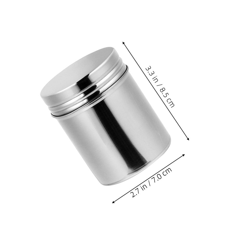 2Pcs Stainless Steel Canisters - огляд і ціна Food Storage Jars Airtight