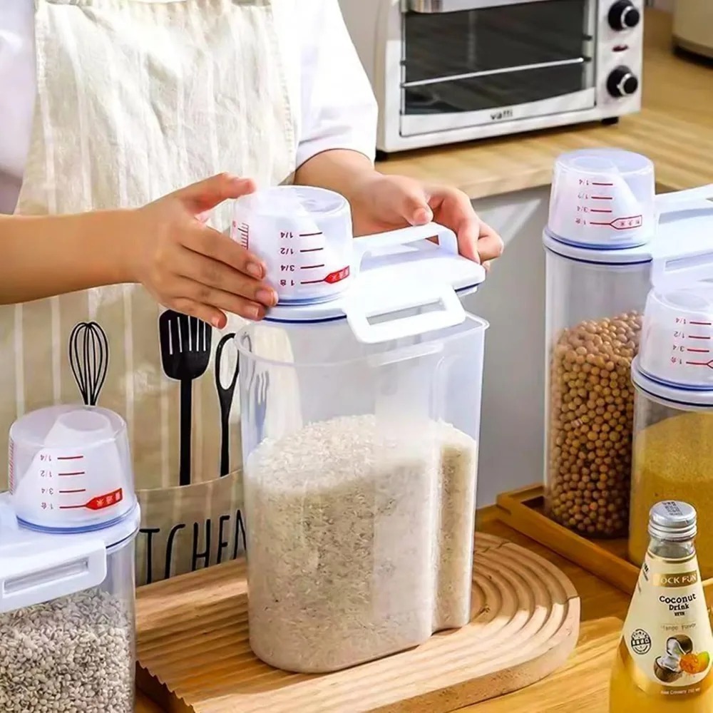 Rice Dry Food Storage Containe - огляд і ціна Food Storage Dispenser