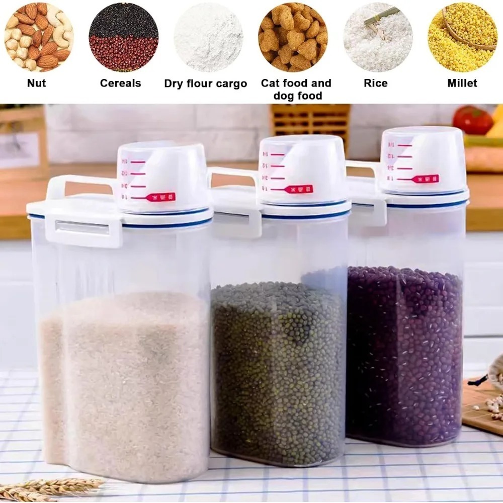 Rice Dry Food Storage Containe - огляд і ціна Food Storage Dispenser
