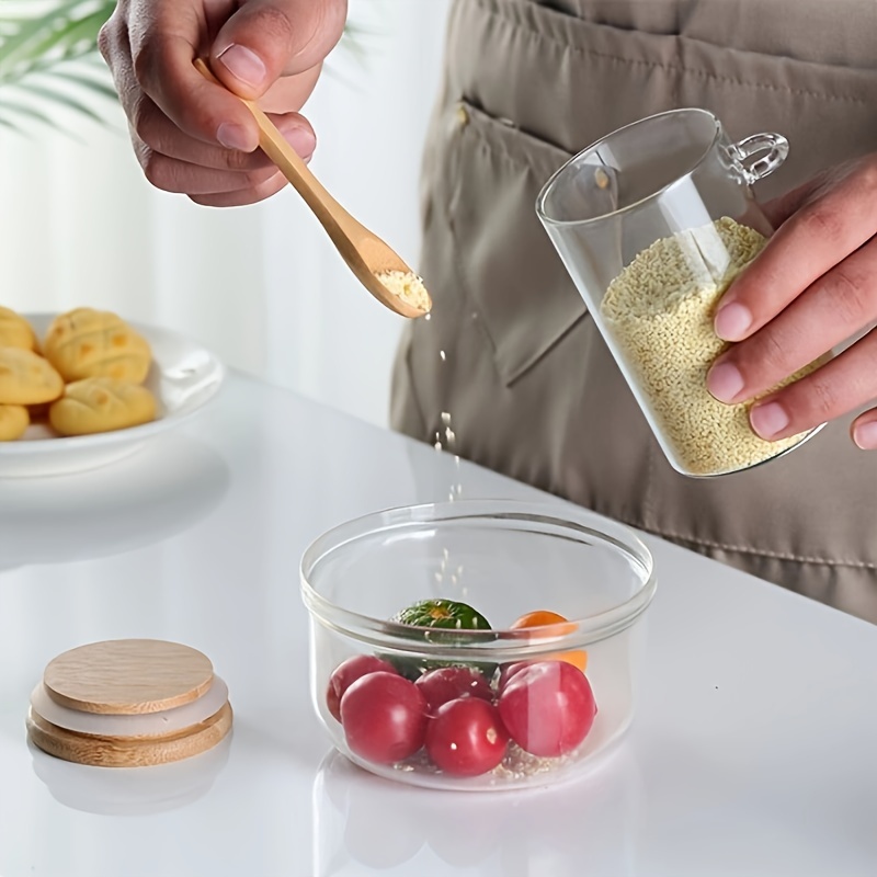 280ml Candy Jar, Biscuit Jar,  - огляд і ціна Food Storage Set Glass