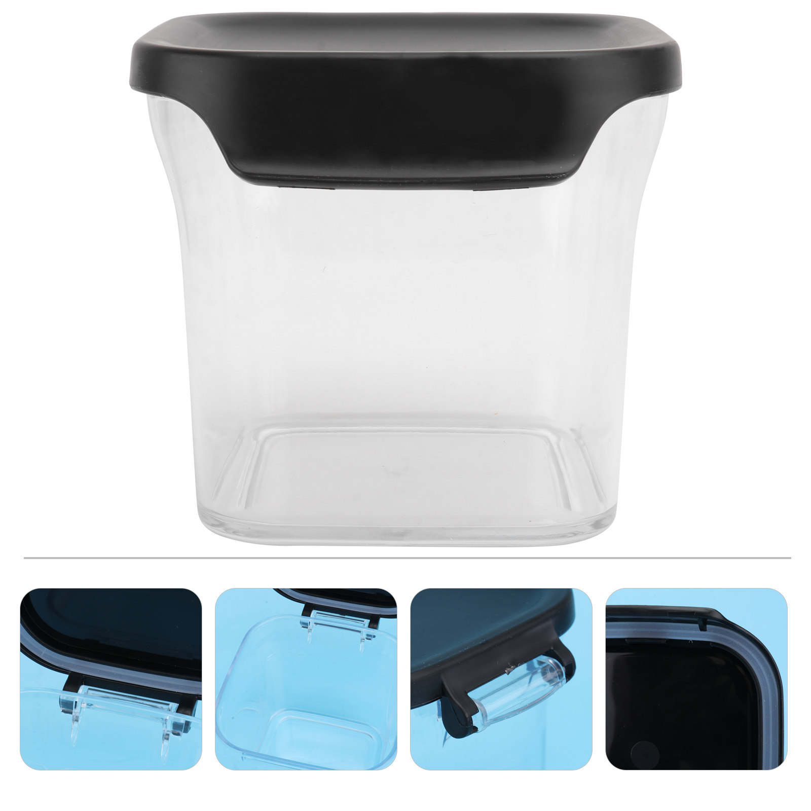 630Ml Food-Grade Transparent A - огляд і ціна Food Storage Jars Airtight