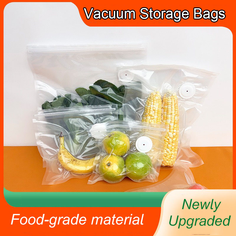 New Reusable Air Vacuum Storag - огляд і ціна Food Storage Bag Organizer