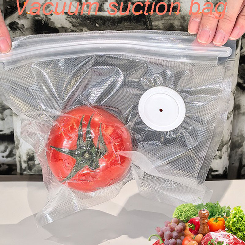 New Reusable Air Vacuum Storag - огляд і ціна Food Storage Bag Organizer