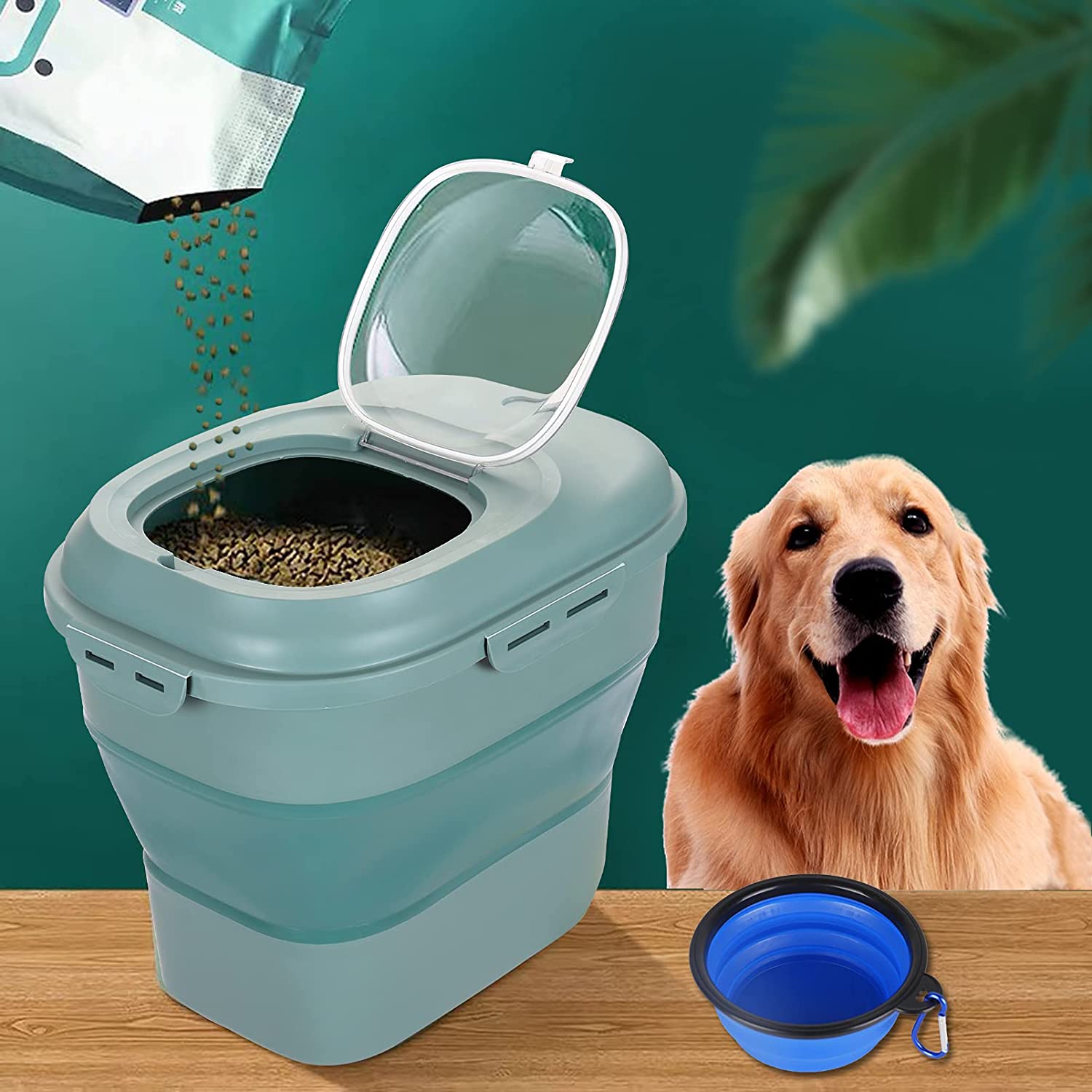 Foldable Pet Food Storage Cont - огляд і ціна Xxl Food Storage Container