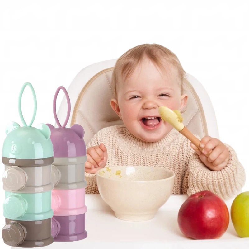 3/4Layer Baby Portable Baby Fo - огляд і ціна Food Storage Dispenser