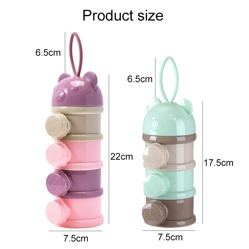 3/4Layer Baby Portable Baby Fo - огляд і ціна Food Storage Dispenser