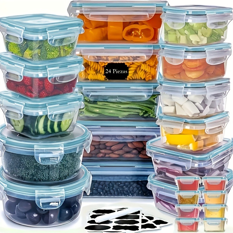 48PCS BPA-Free Food Storage Se - огляд і ціна Food Storage In Pantry