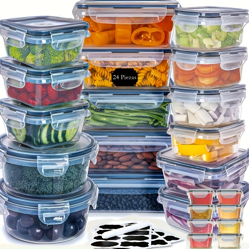 48PCS BPA-Free Food Storage Se - огляд і ціна Food Storage In Pantry