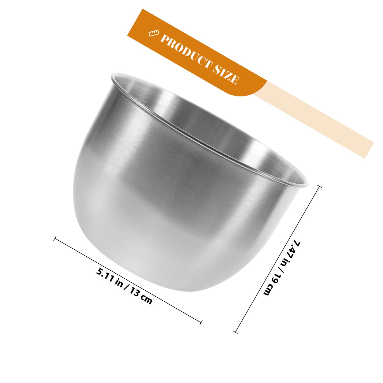 Deep Stainless Steel Mixing Bo - огляд і ціна Food Storage Meals