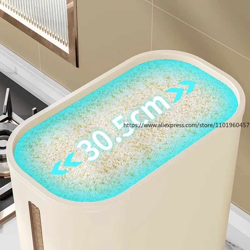 Food-Grade Rice Storage Contai - огляд і ціна Food Storage Dispenser