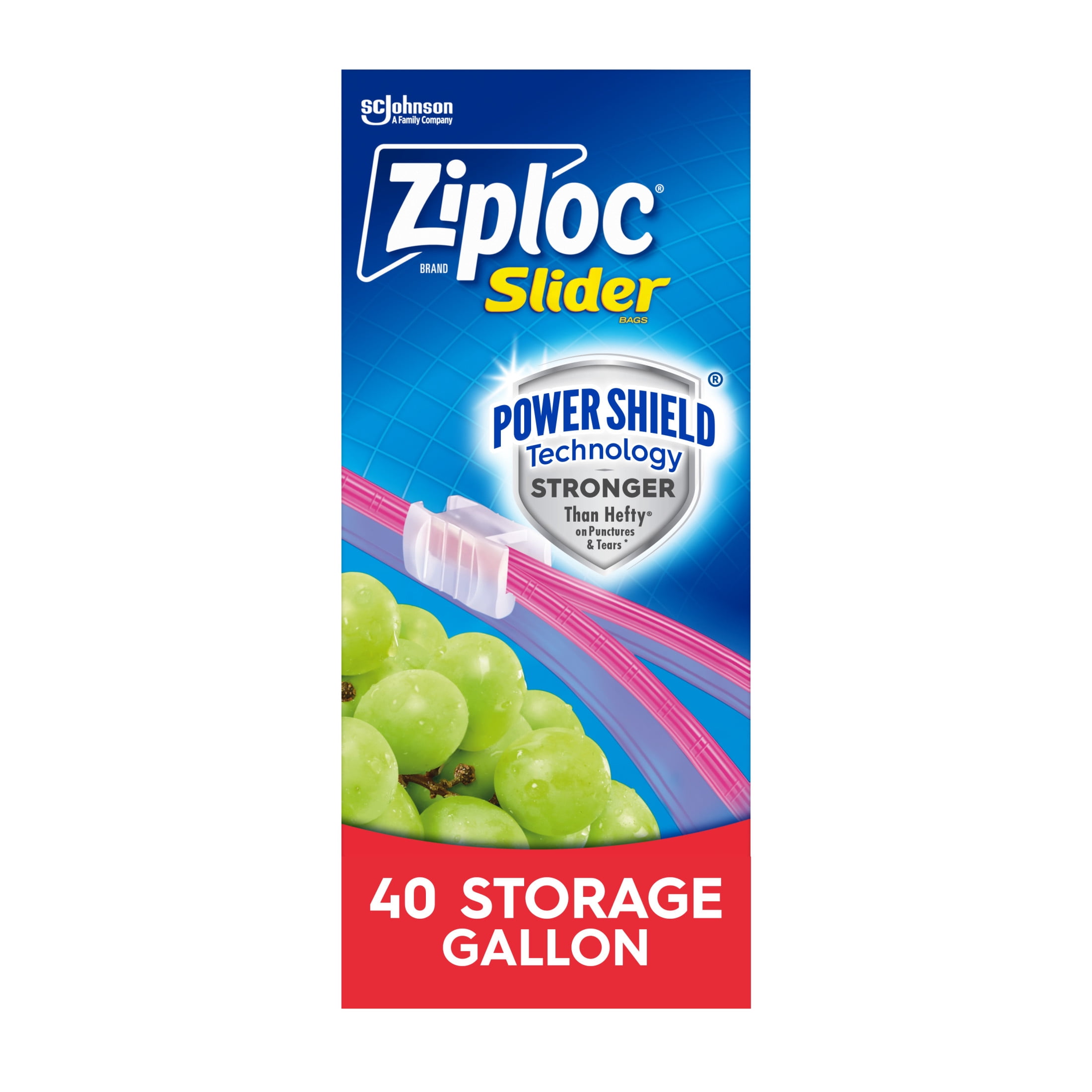 Ziploc Gallon Slider Food Stor - огляд і ціна Food Storage Ziploc