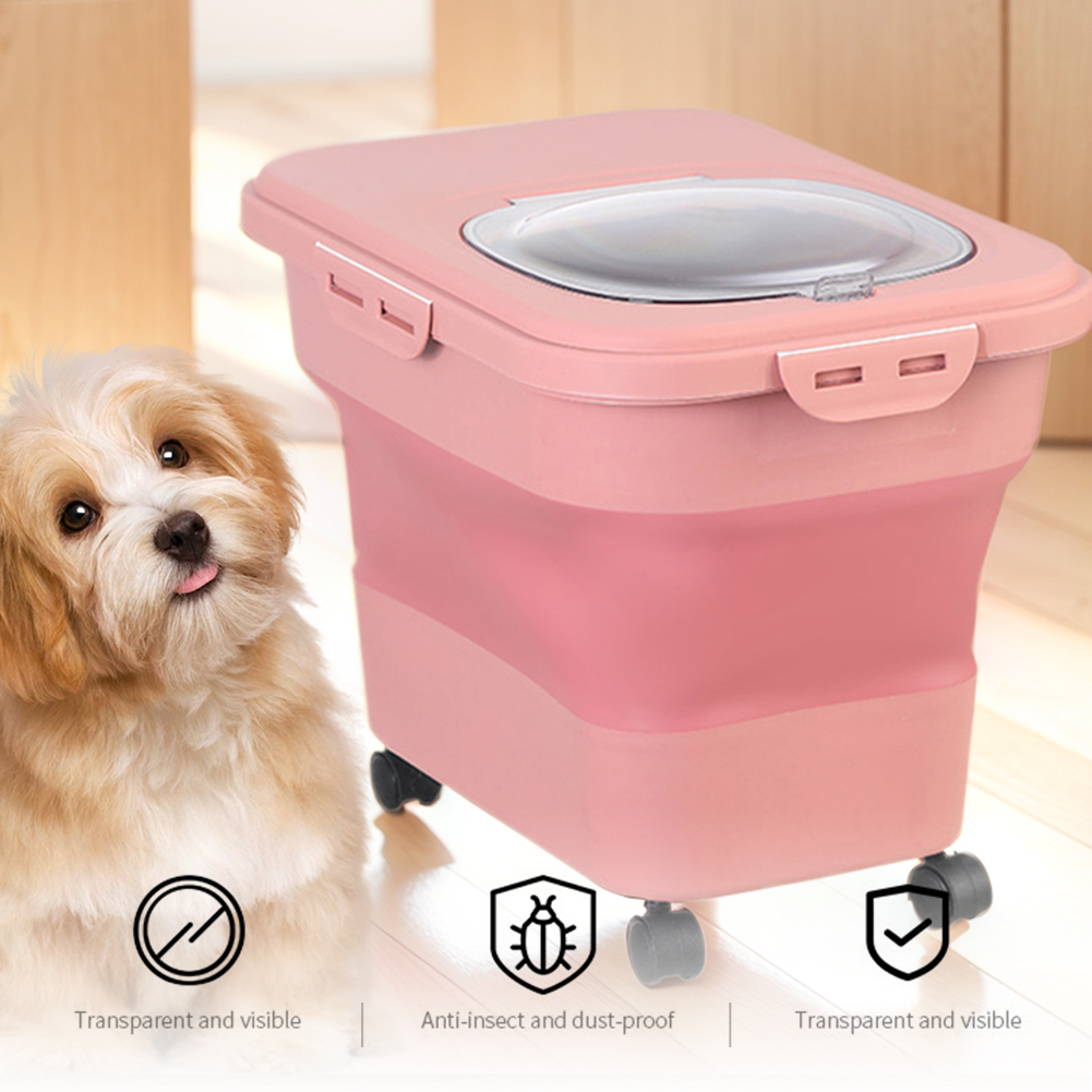 Collapsible Dry Cat Food Box 2 - огляд і ціна Xxl Food Storage Container