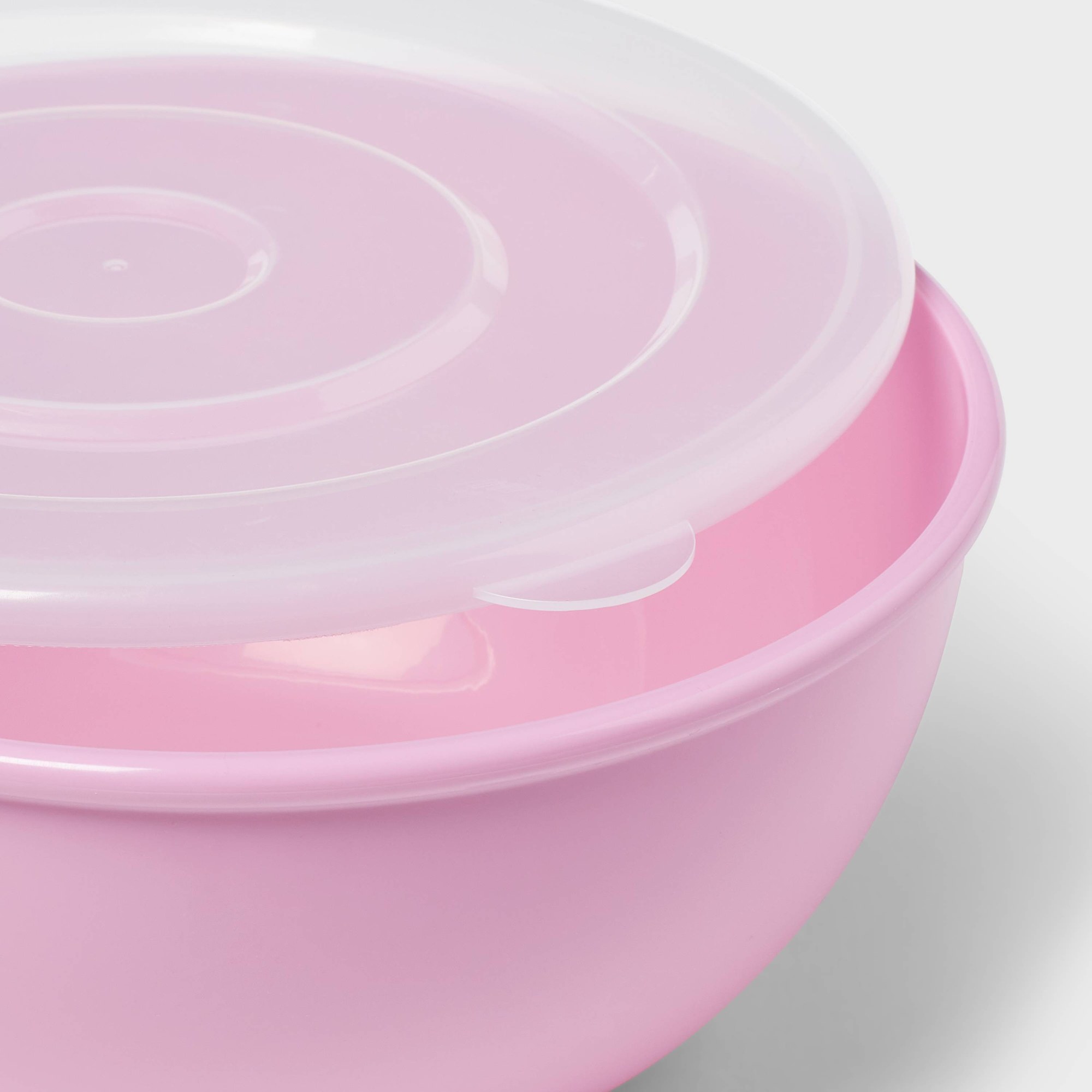 Pink Bowl With Matching Lid, D - огляд і ціна Food Storage Meals