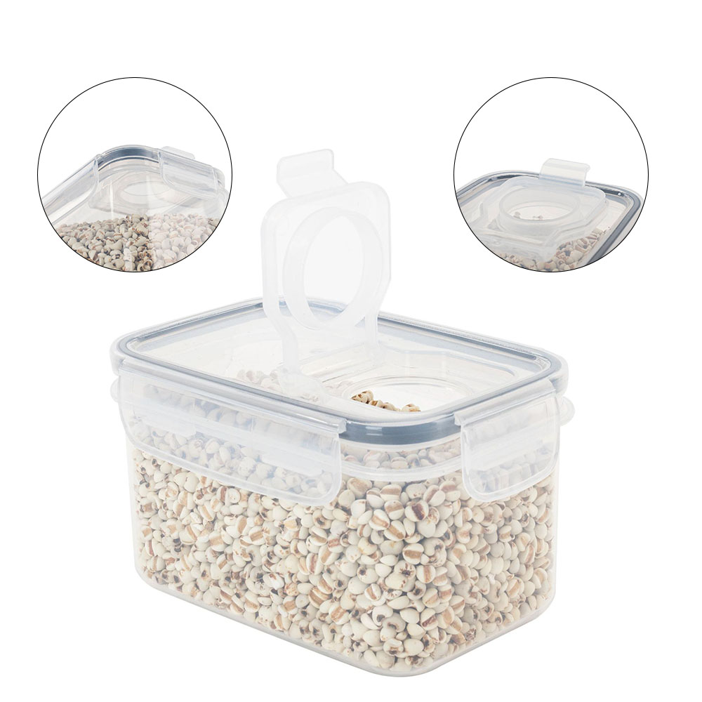 Sealed Plastic Food Storage Bo - огляд і ціна Food Storage Jars With Lids